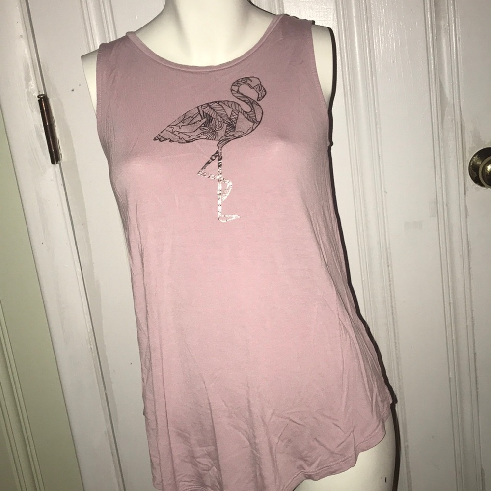 Old navy flamingo tank